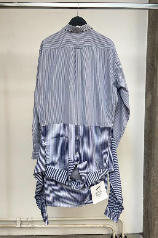 COX shirt stripes blue