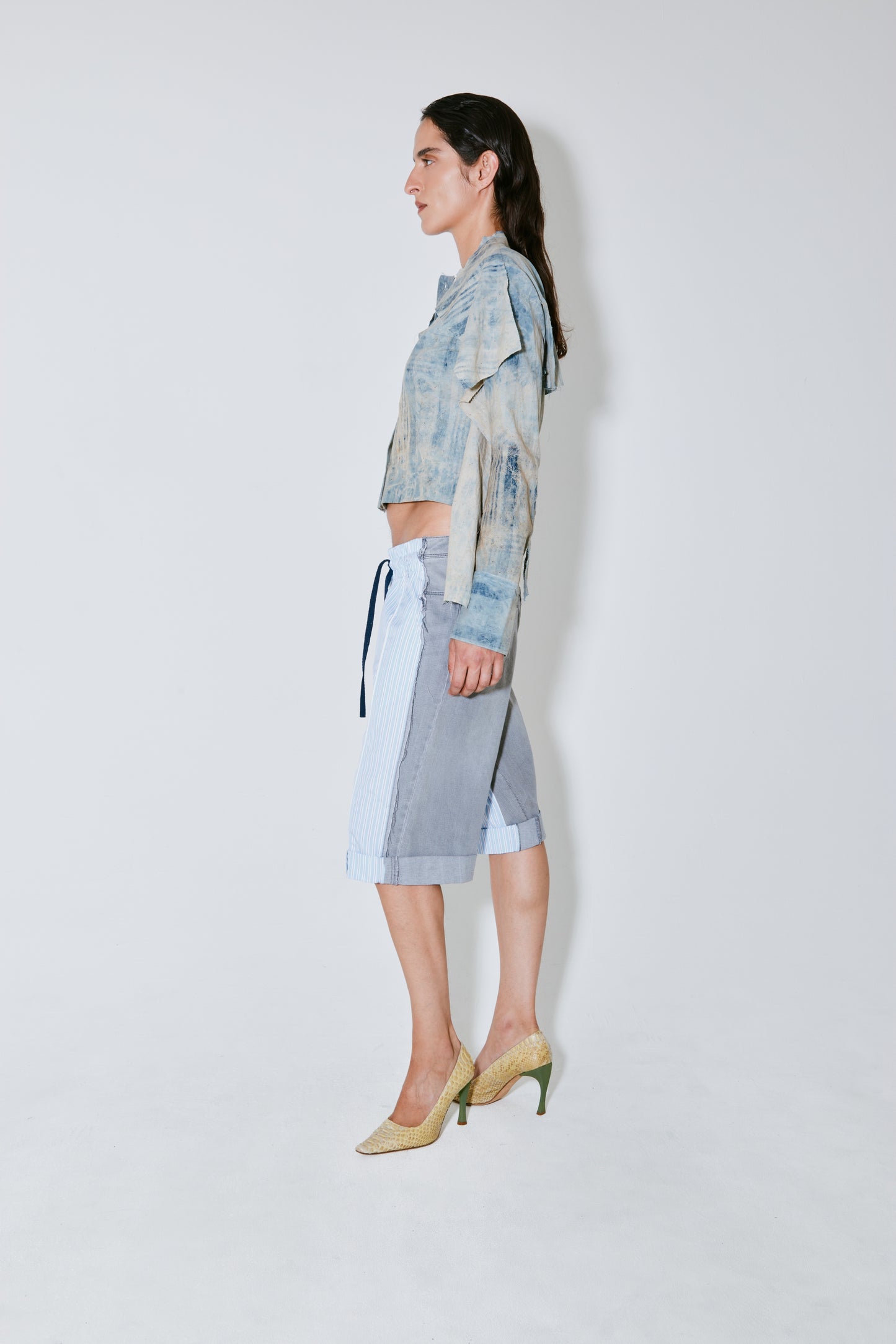 POL shorts light blue