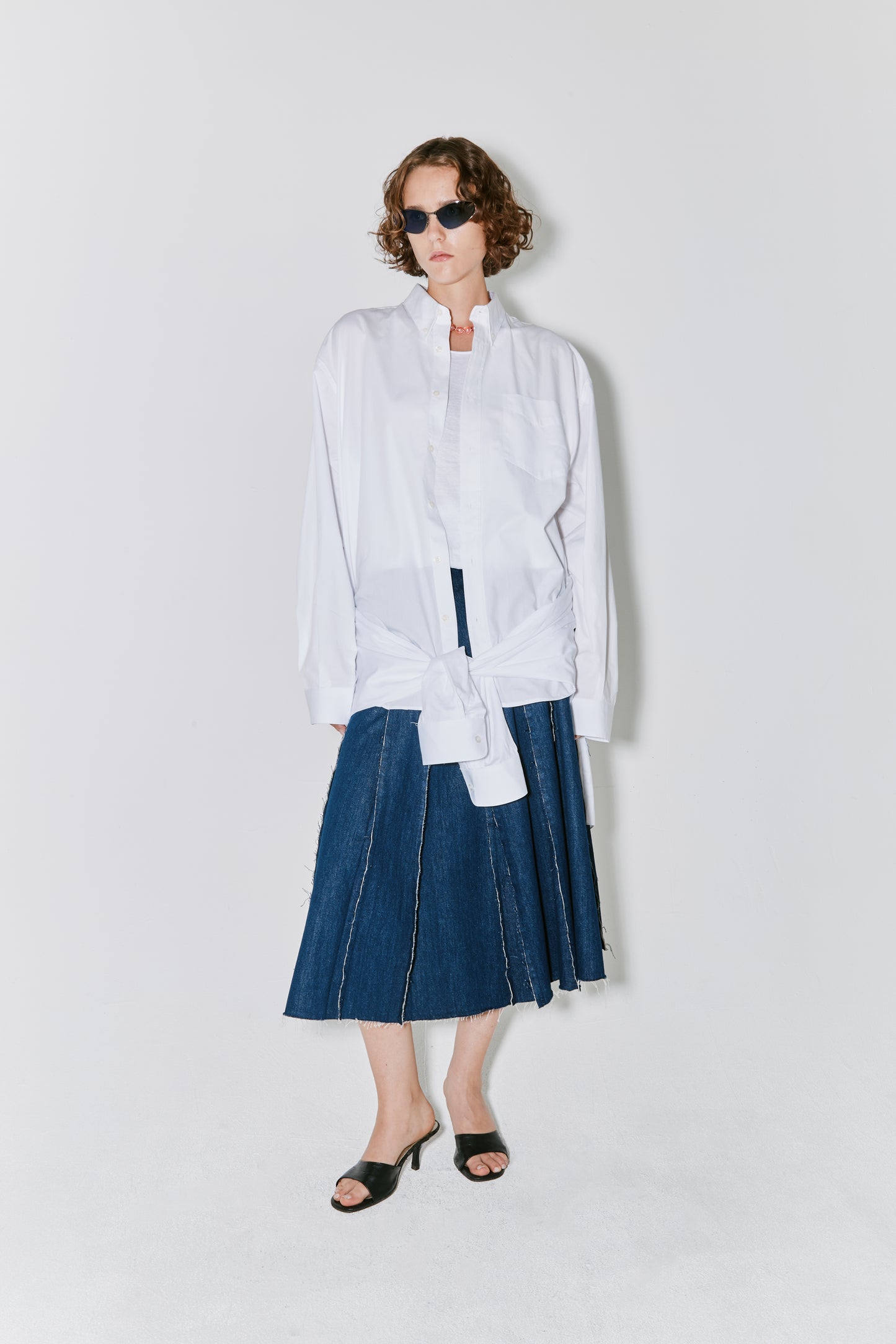 JAMEA skirt dark blue