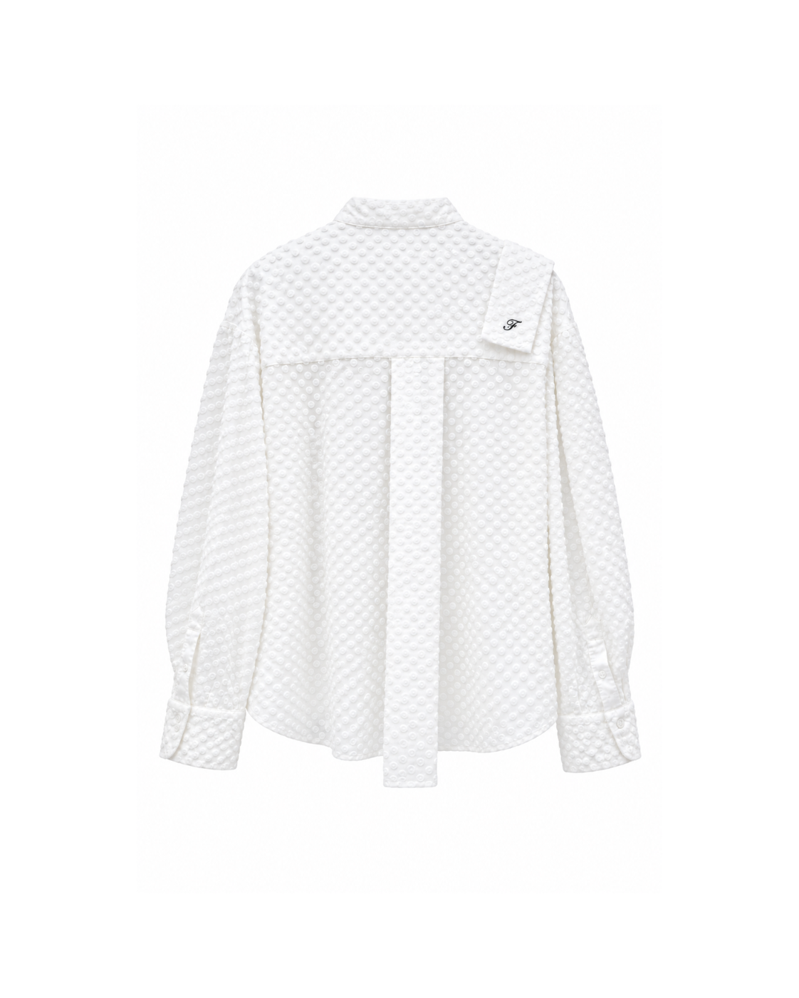 CARMEN shirt white polka dots