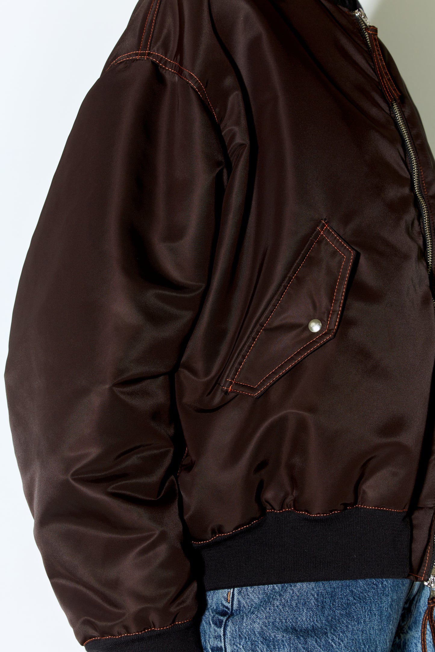 MACKS bomber dark brown