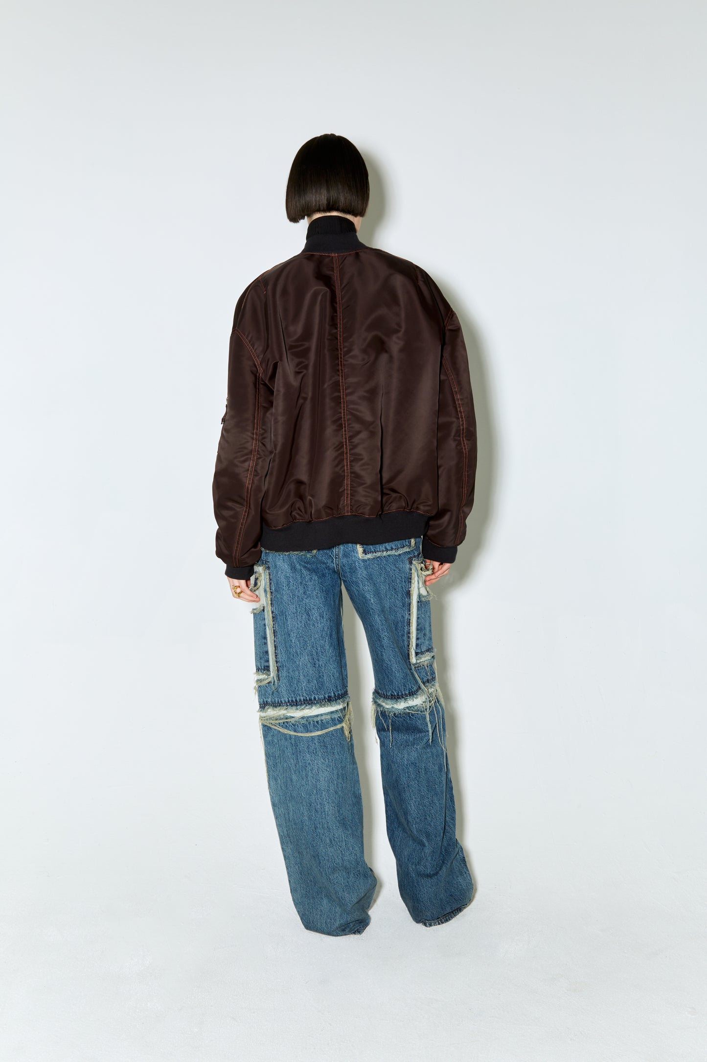MACKS bomber dark brown