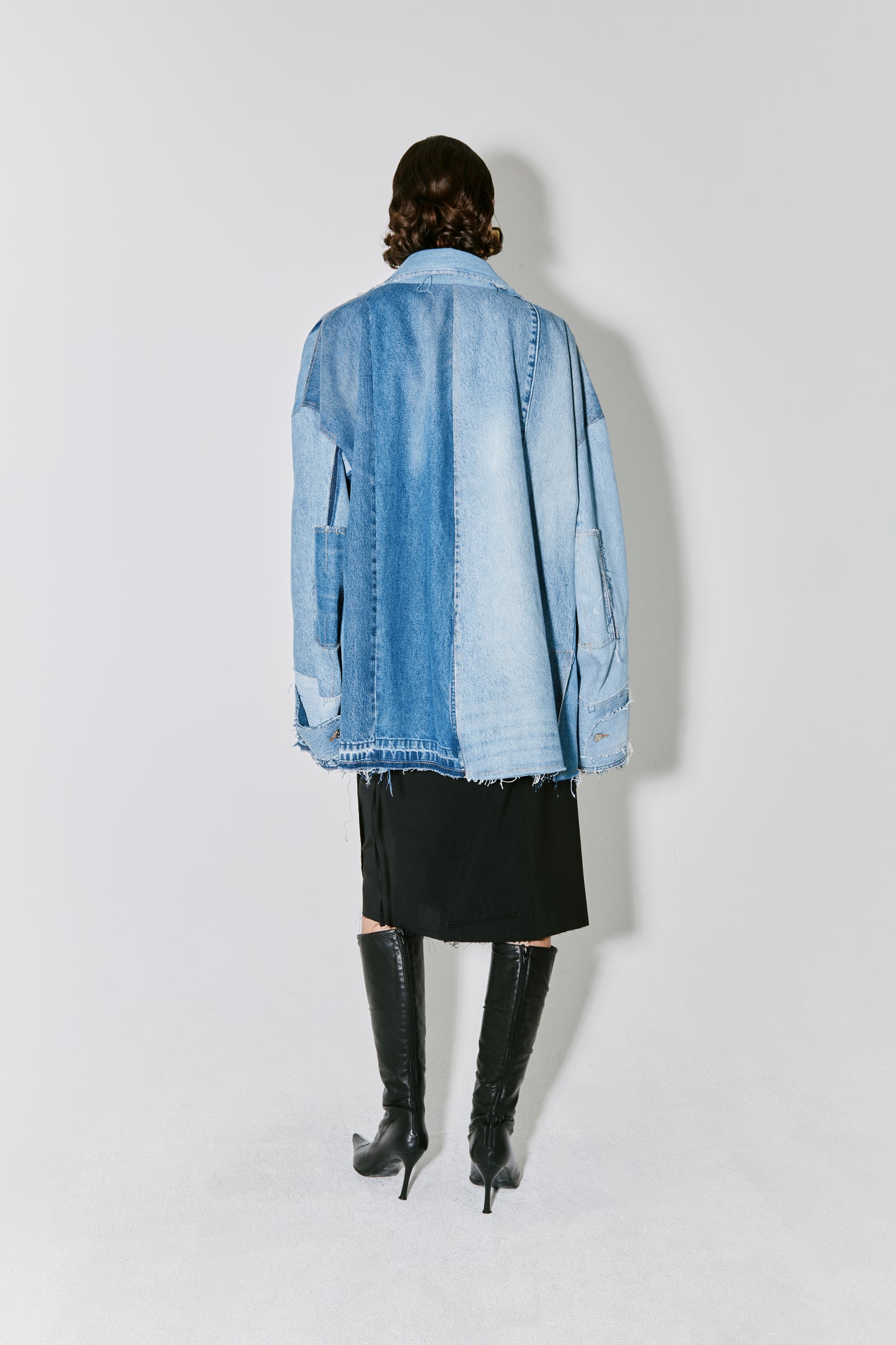 MAJOR jacket upcycled denim blue