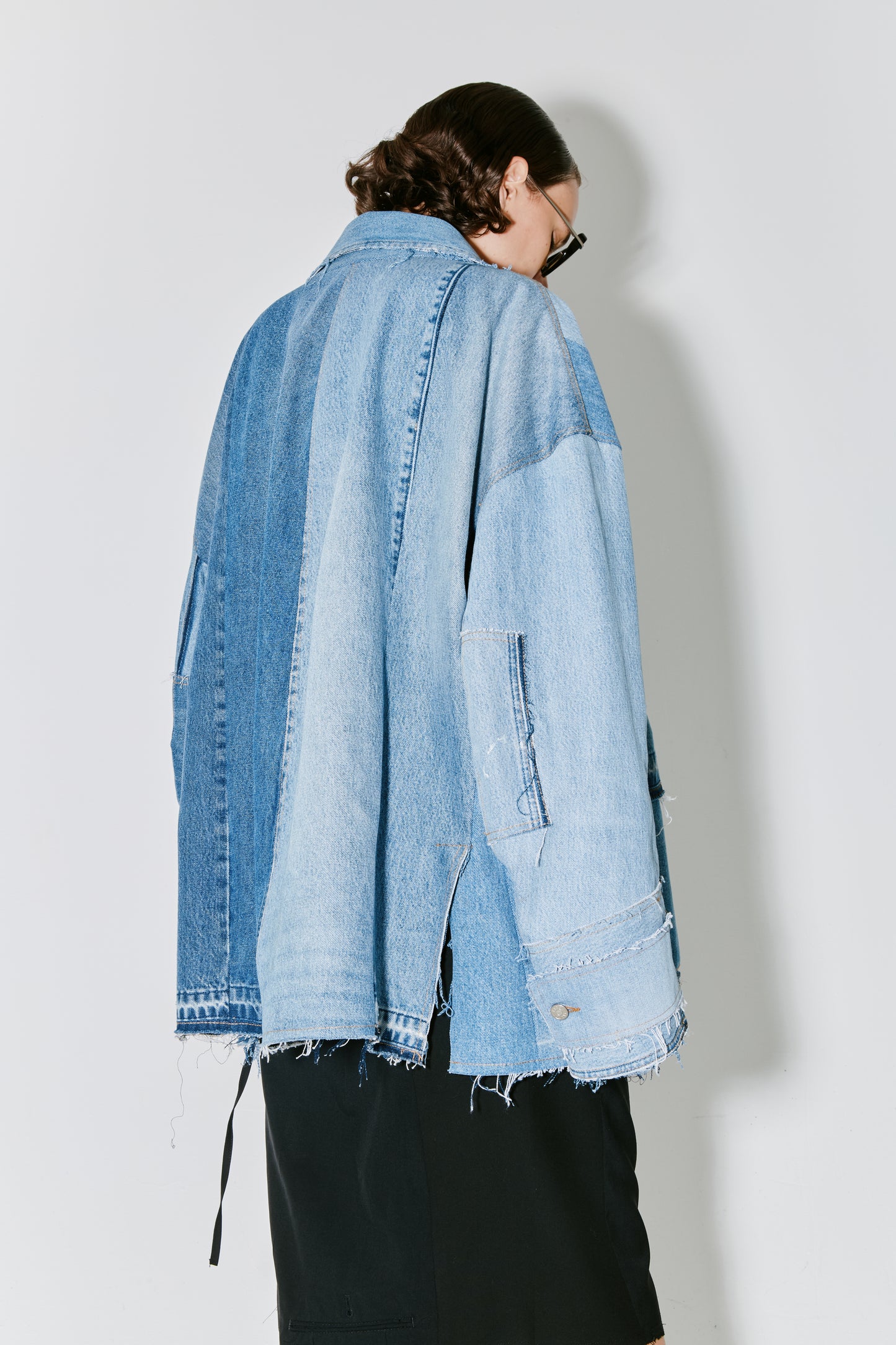 MAJOR jacket upcycled denim blue