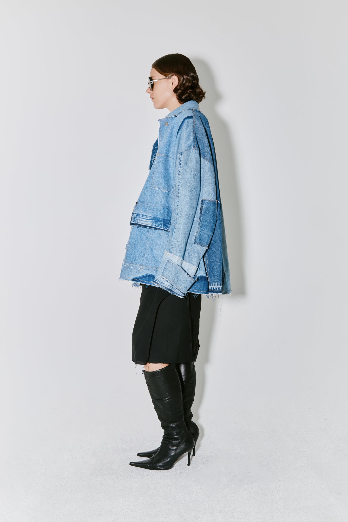 MAJOR jacket upcycled denim blue