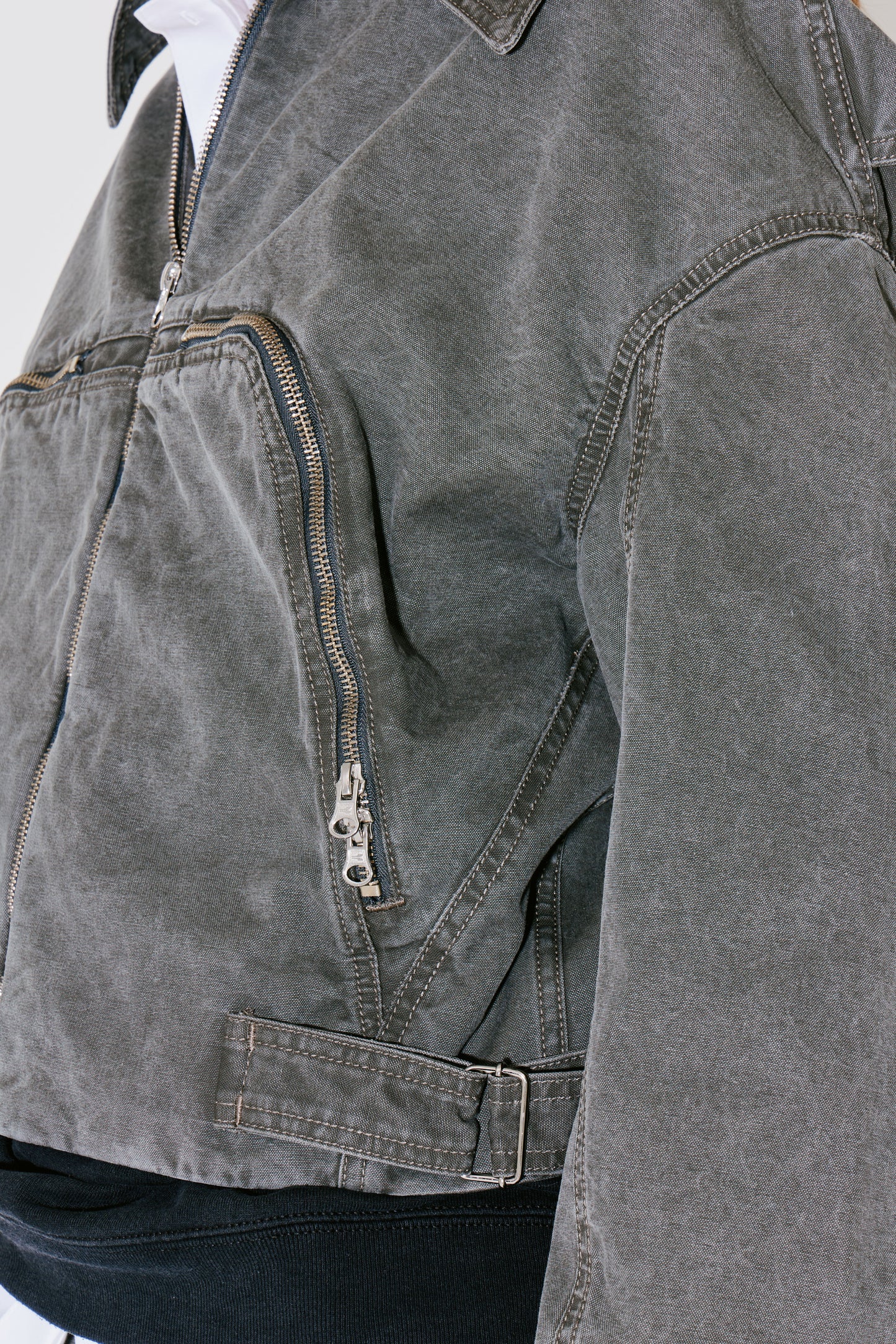 MARTY jacket grey olive