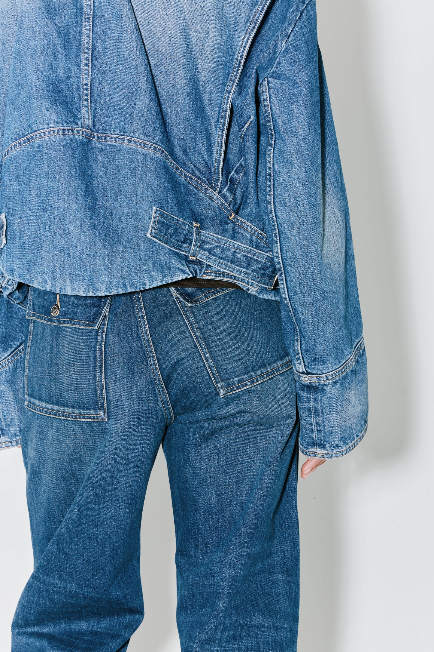 MARTY jacket mid blue