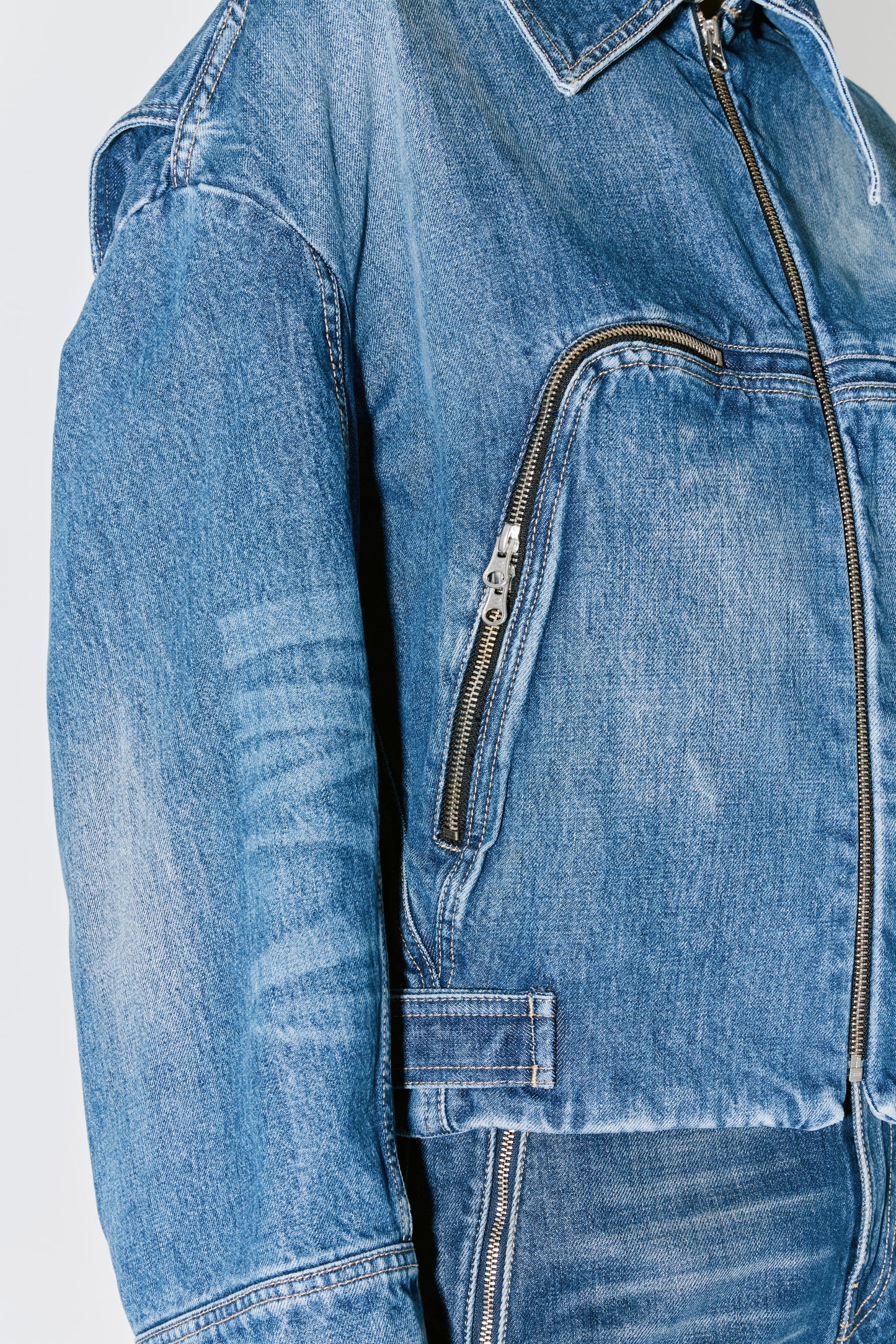 MARTY jacket mid blue