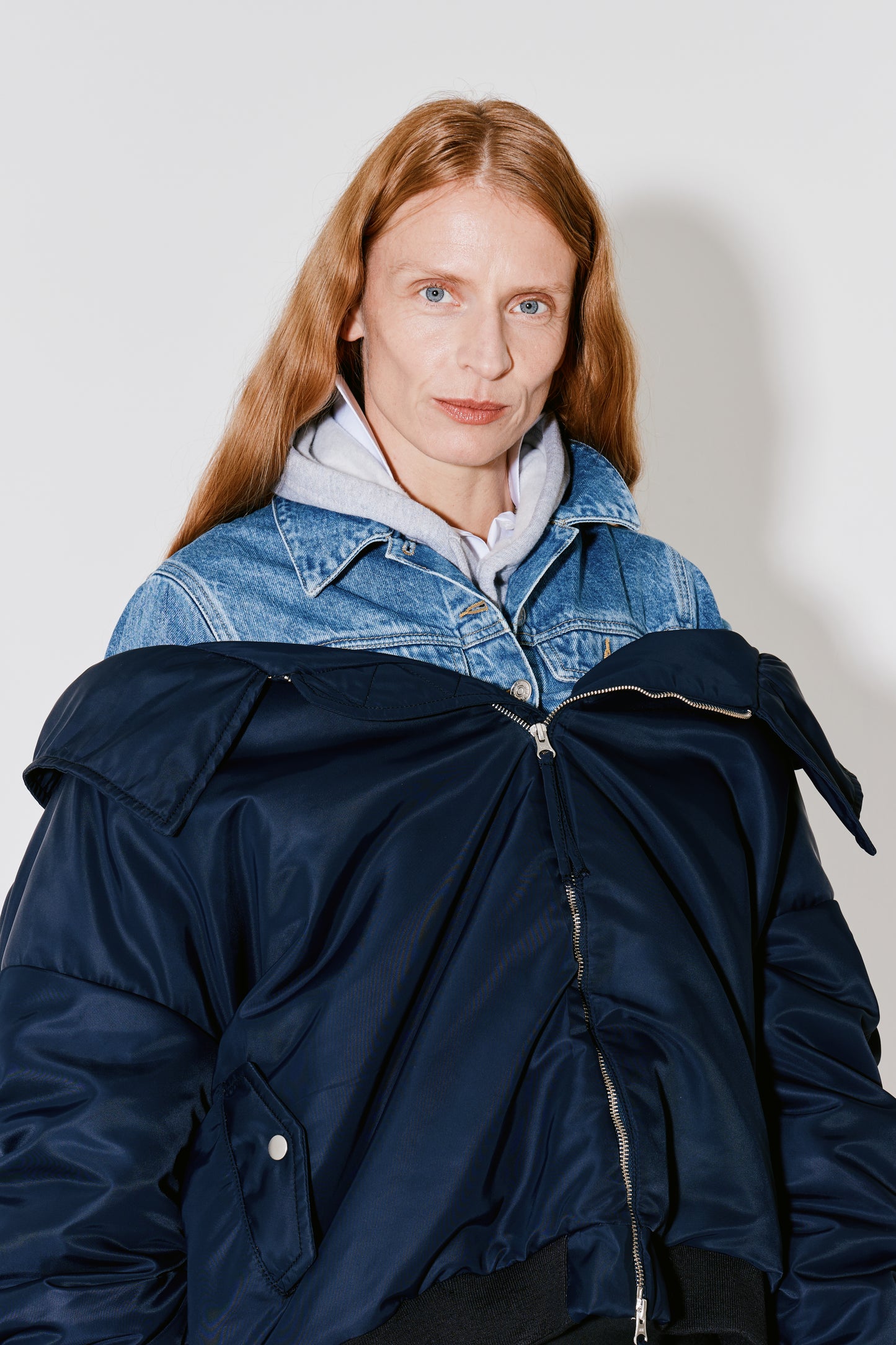 MATHILDE bomber blue