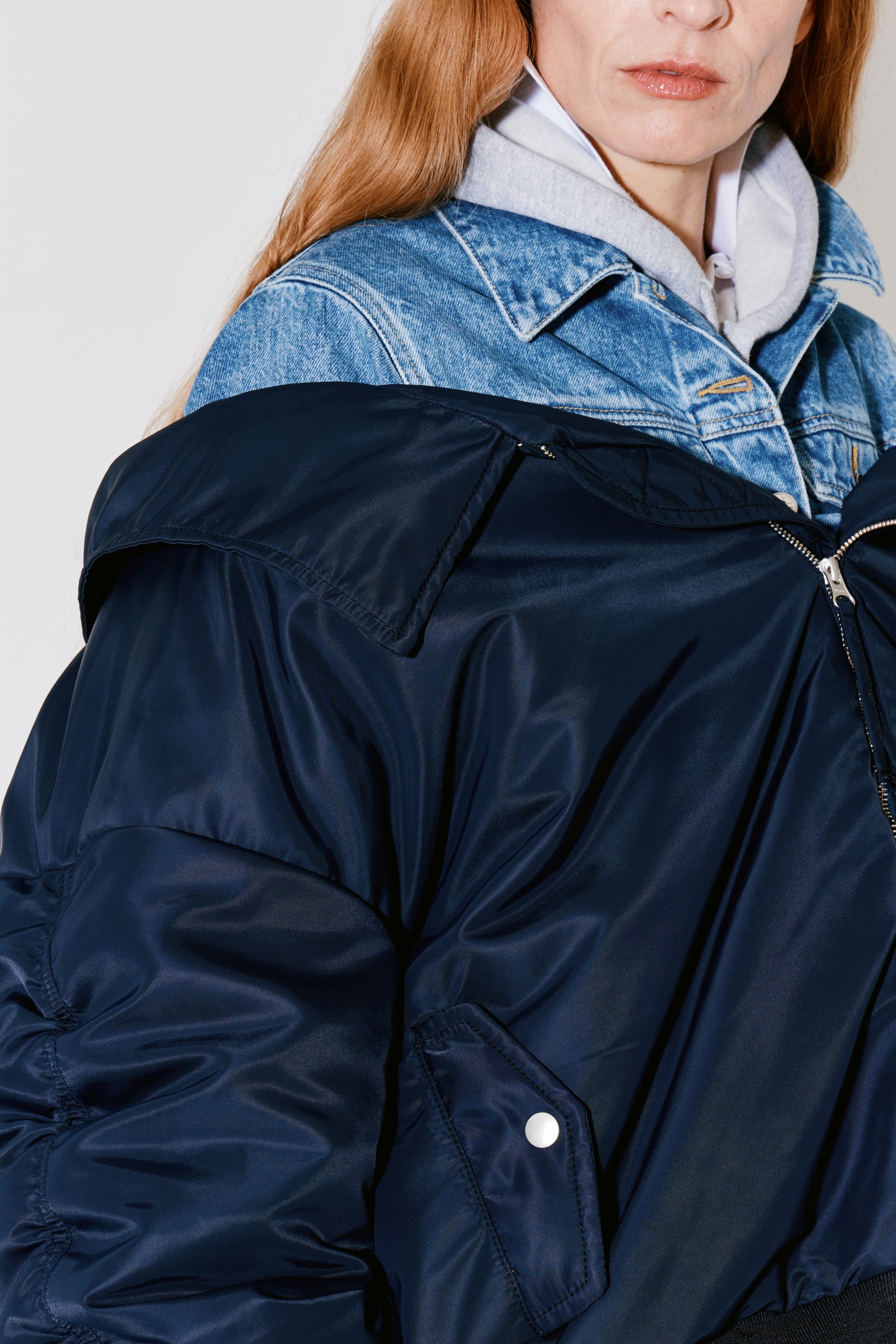 MATHILDE bomber blue