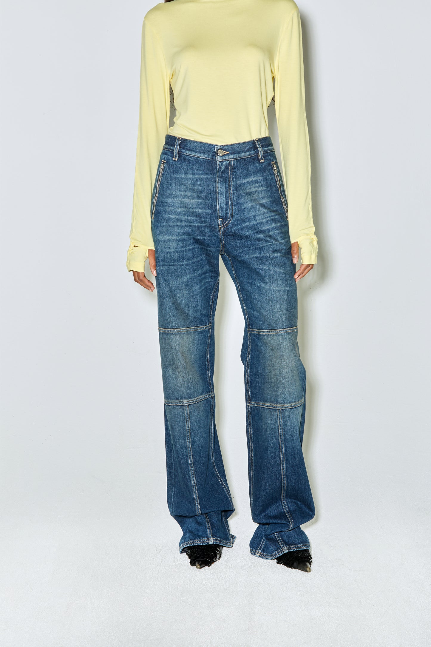 PALERMA pants blue denim
