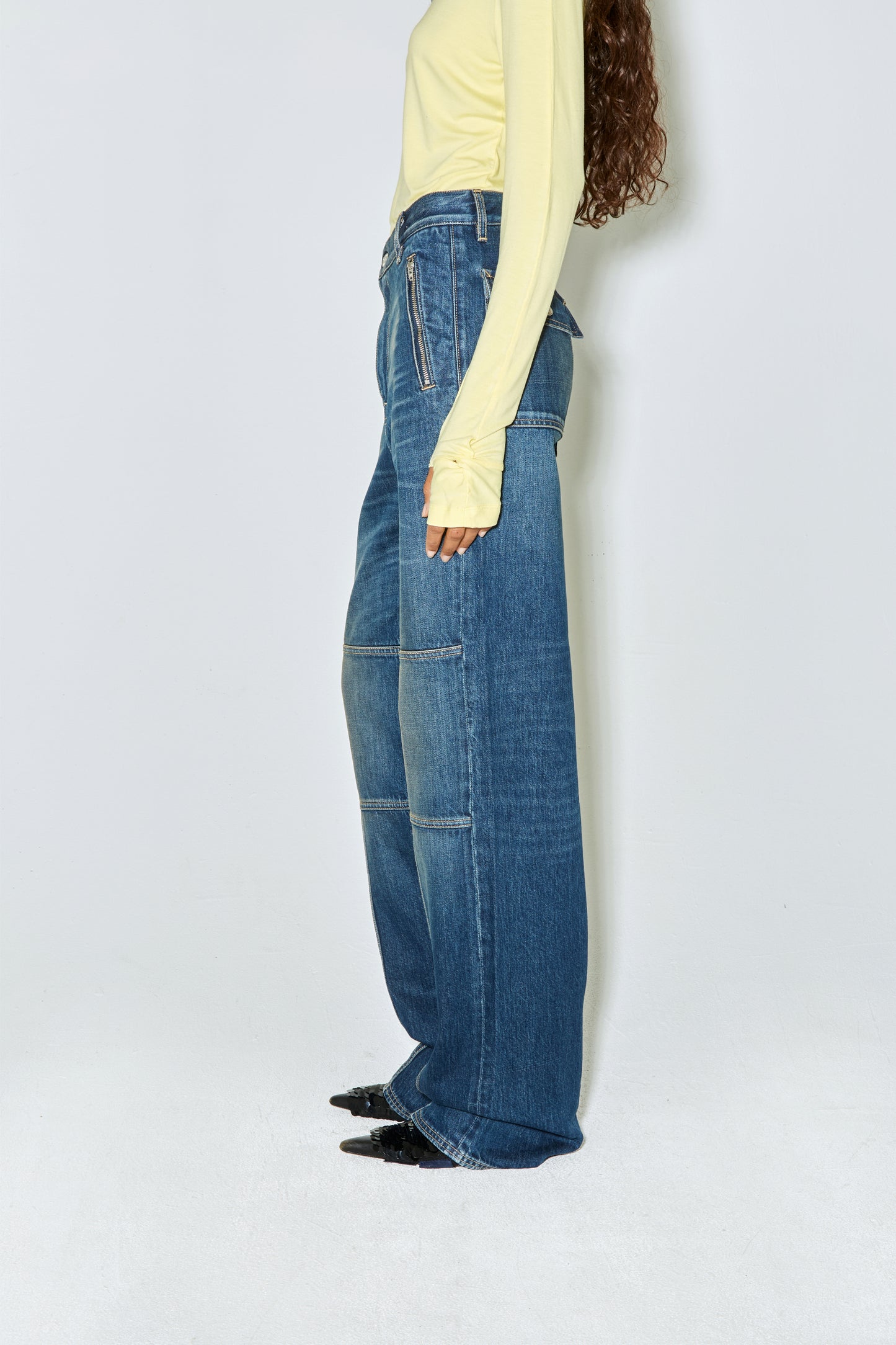 PALERMA pants blue denim