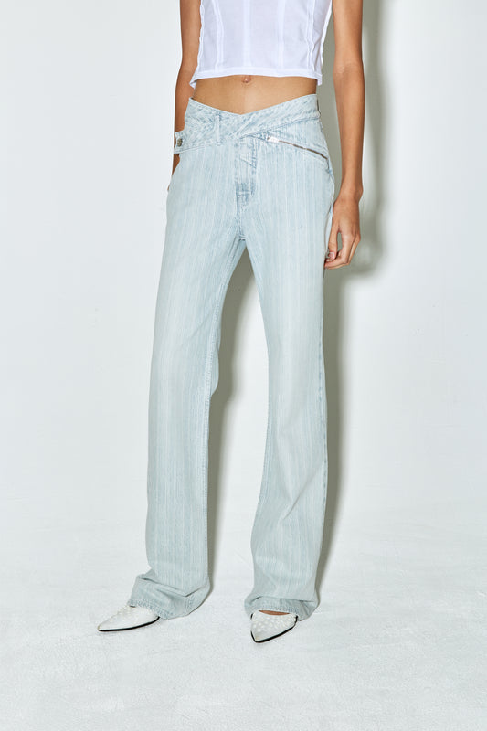 PEARLY pants light blue stripes