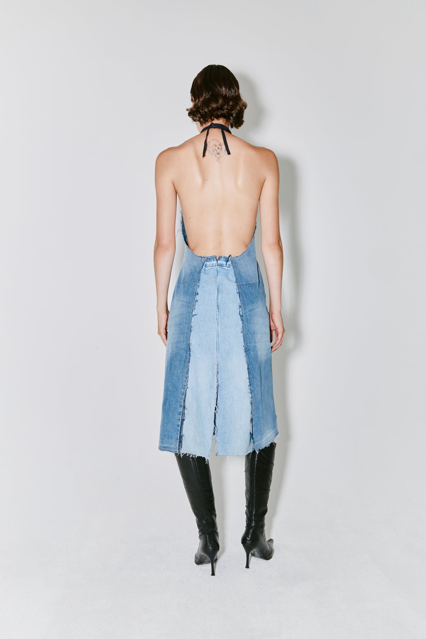 RORA dress upcycled denim