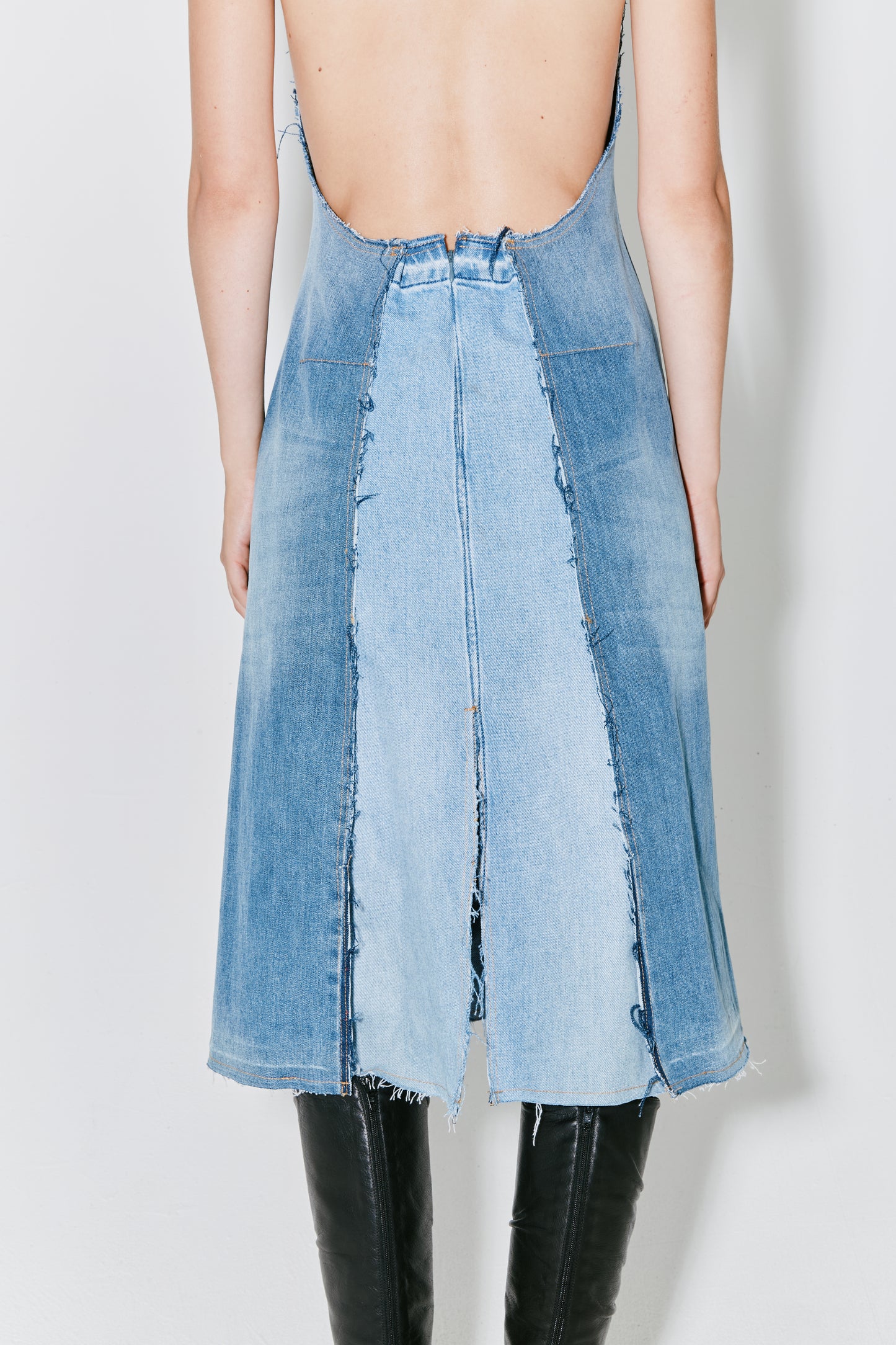 RORA dress upcycled denim