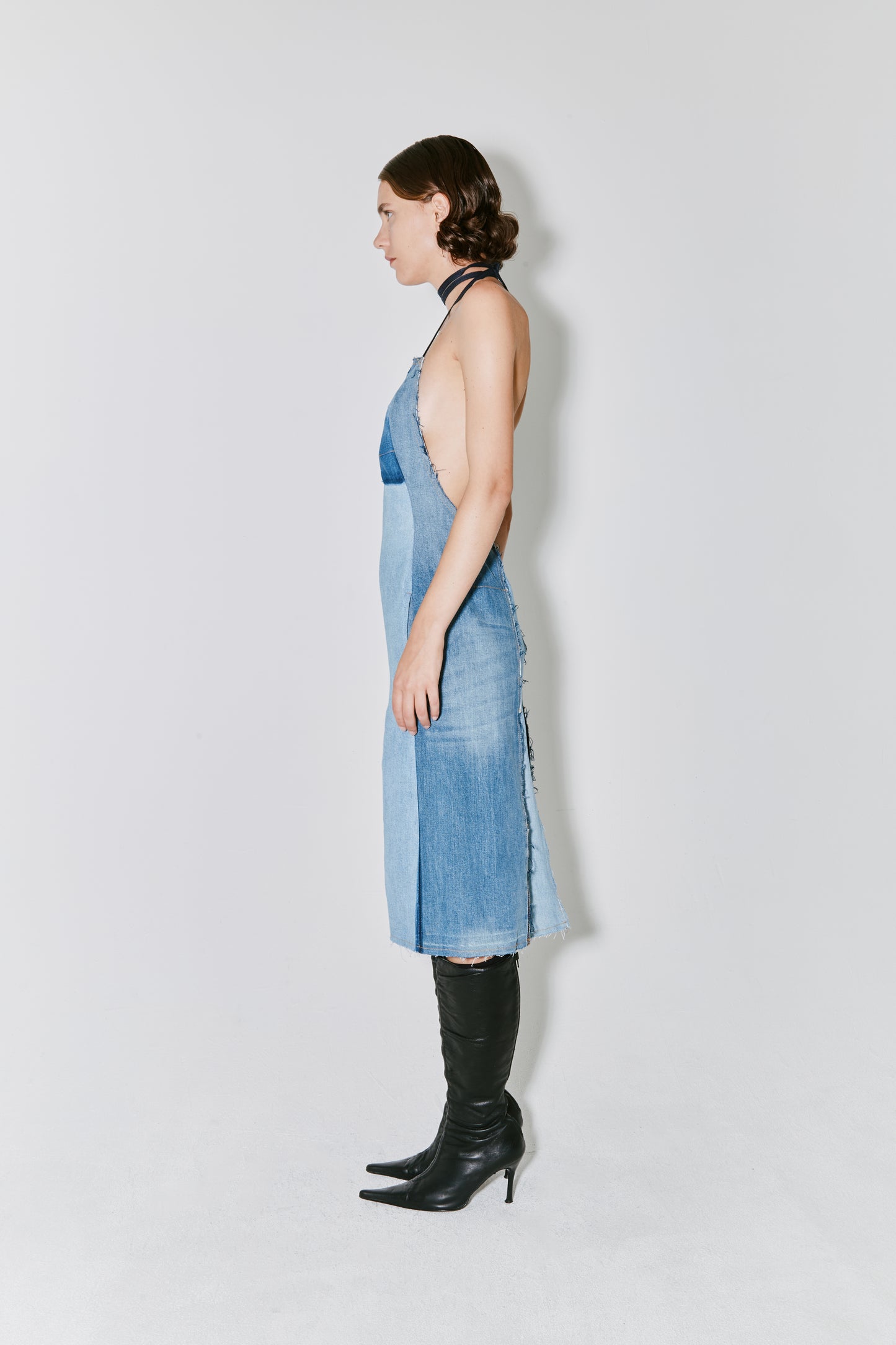 RORA dress upcycled denim