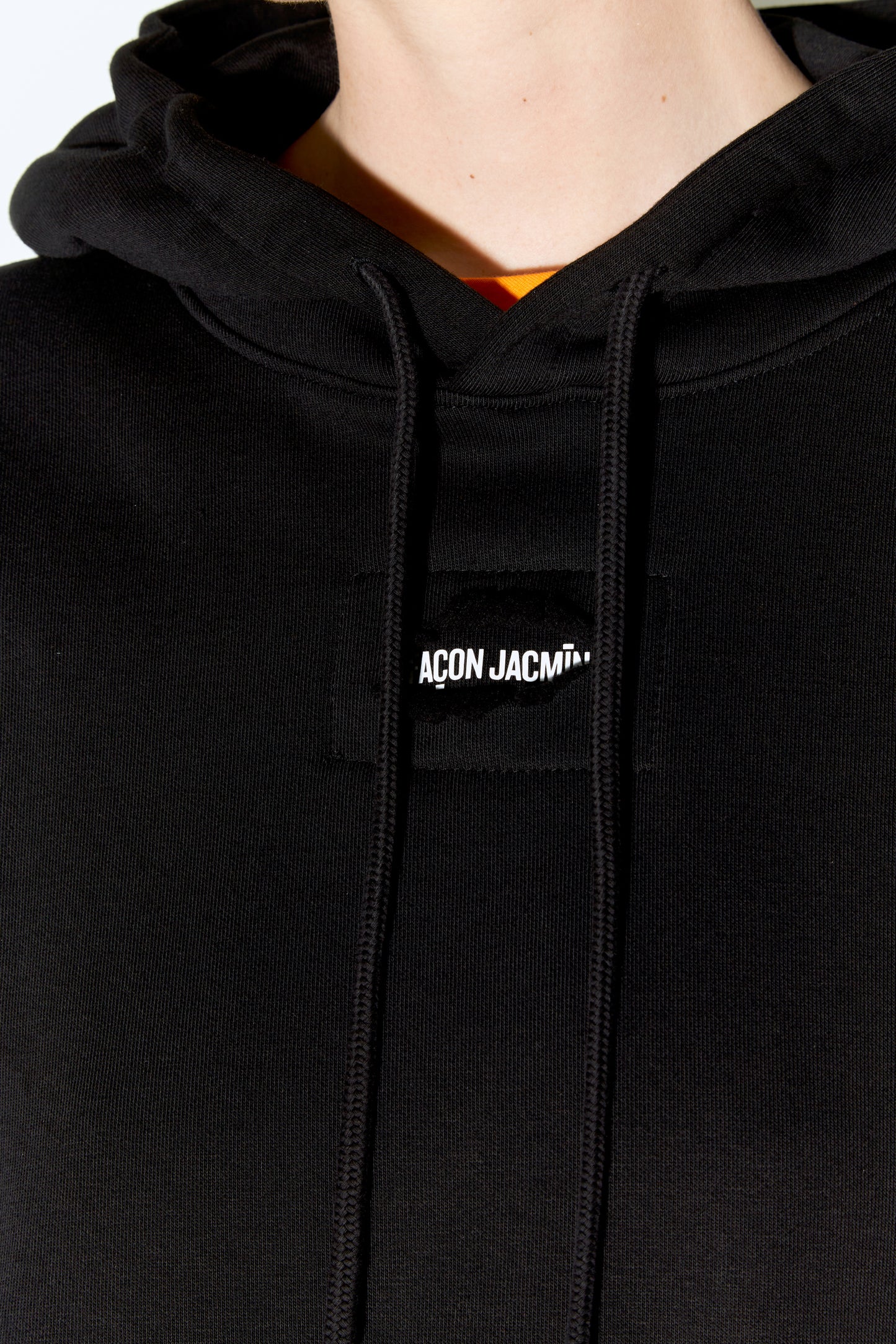 SASSI hooded sweatshirt black