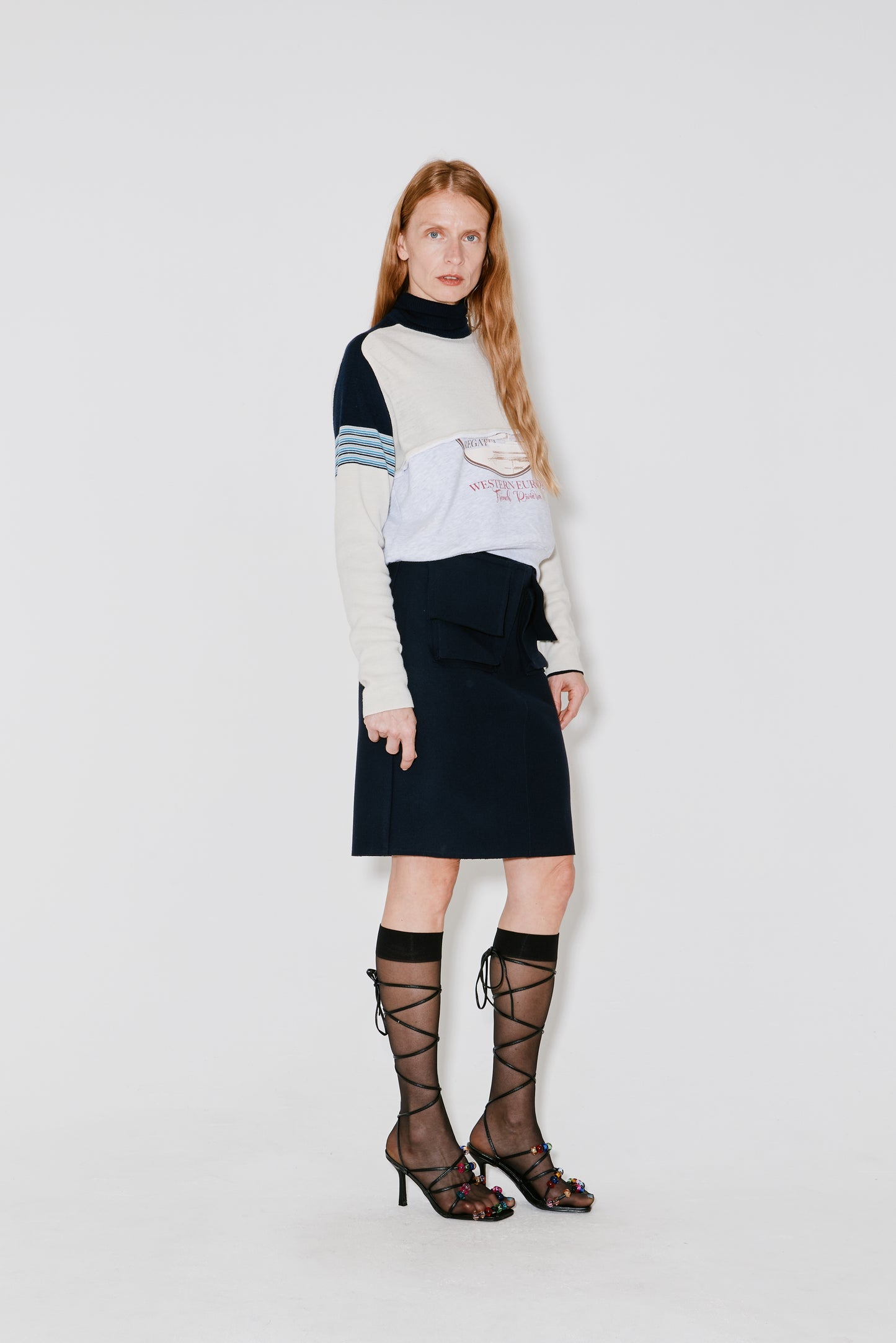 JORK skirt dark blue
