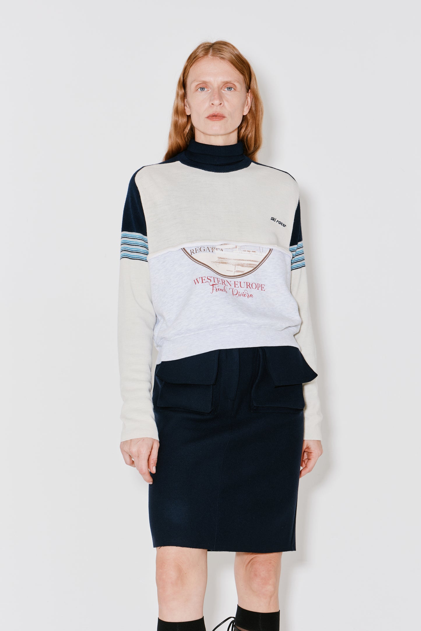 JORK skirt dark blue