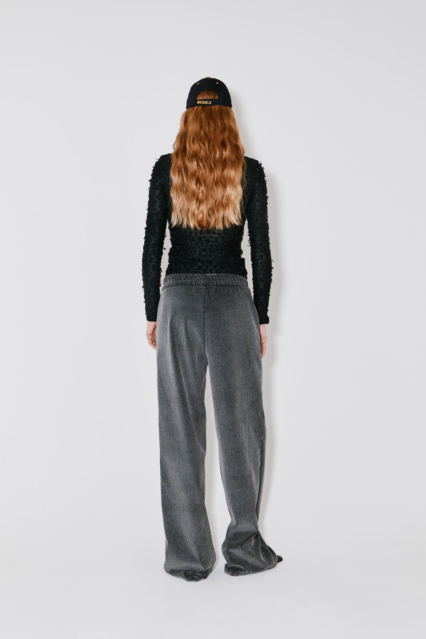 POLLY pants dark grey
