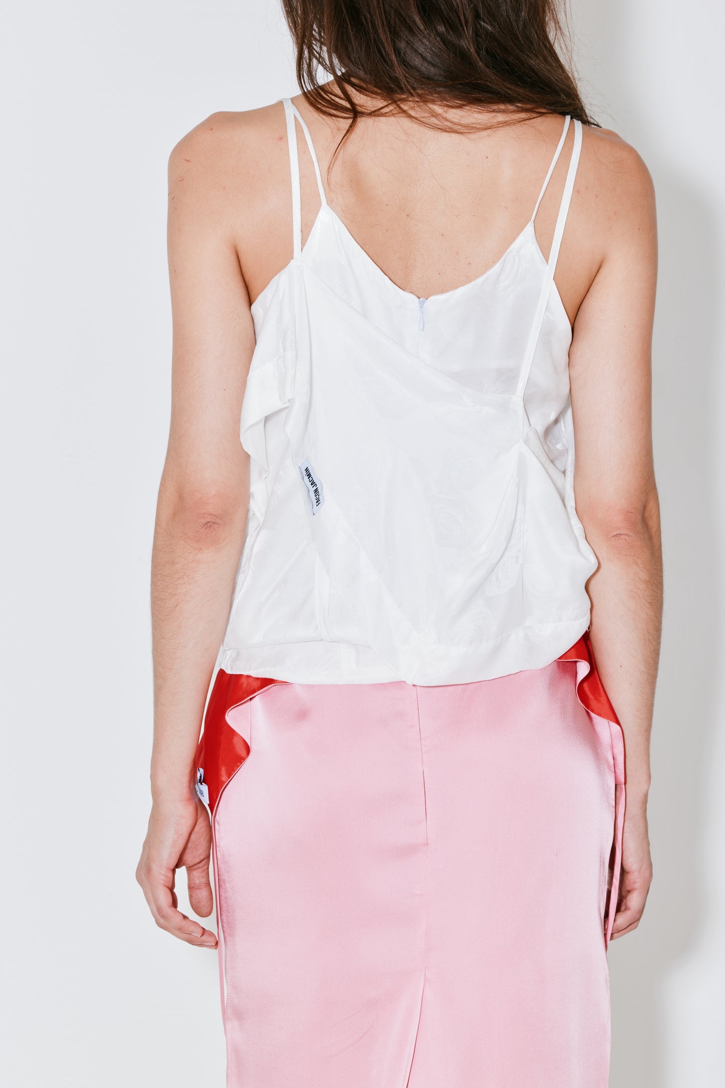 TONY top white floral