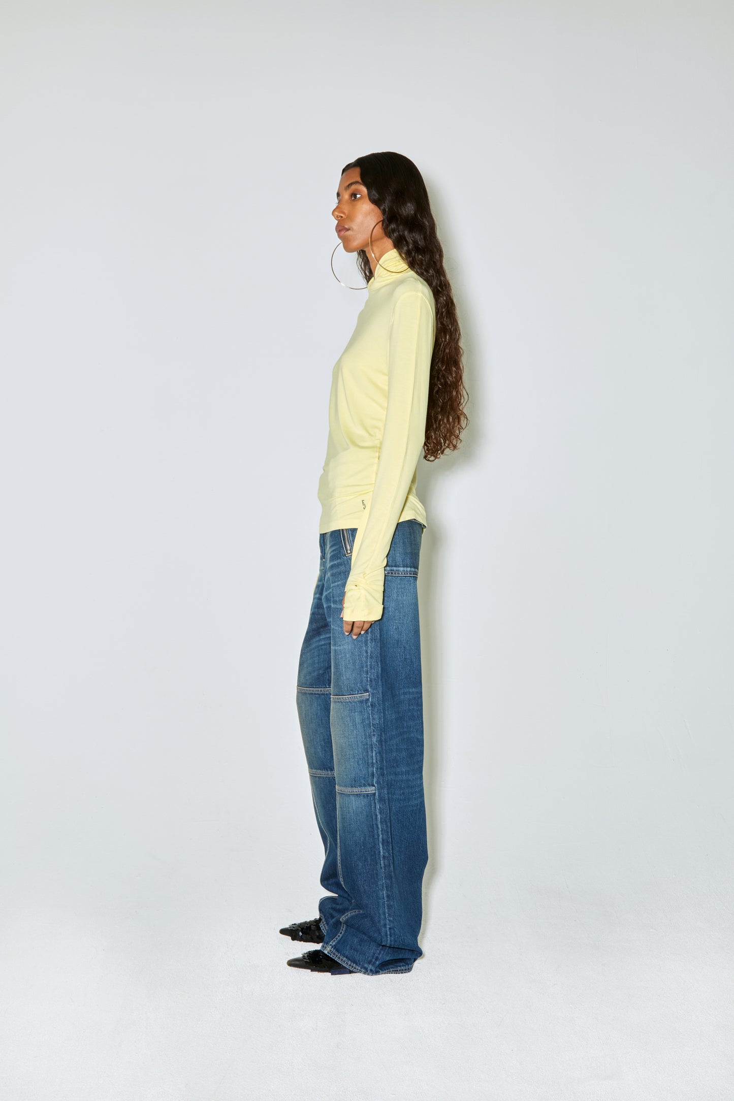 PALERMA pants blue denim