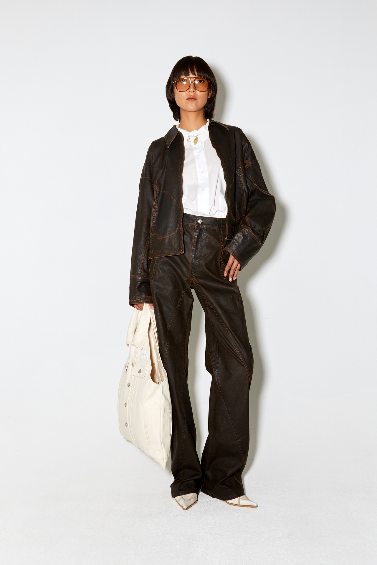 MACFLY jacket brown - FAÇON JACMIN
