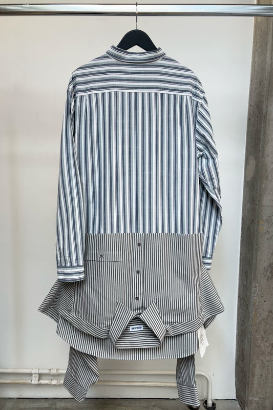COX shirt stripes grey