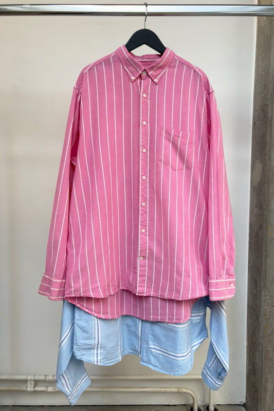 COX shirt stripes pink