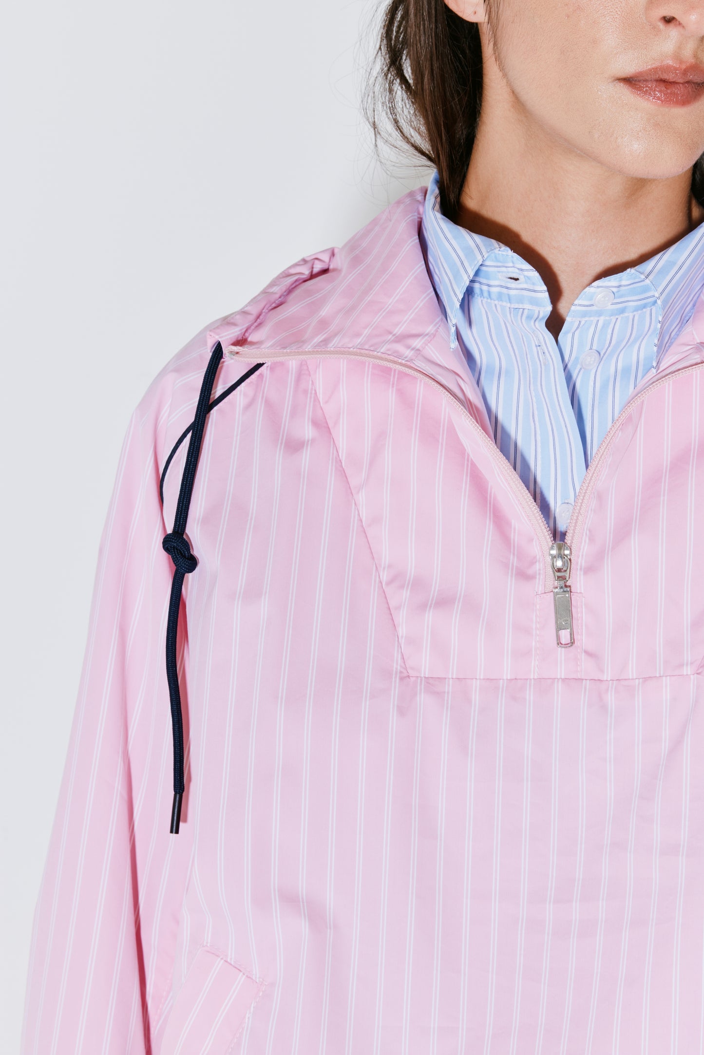 CALVIN 2in1 polo shirt light pink