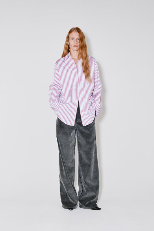 CAREL shirt pink stripes