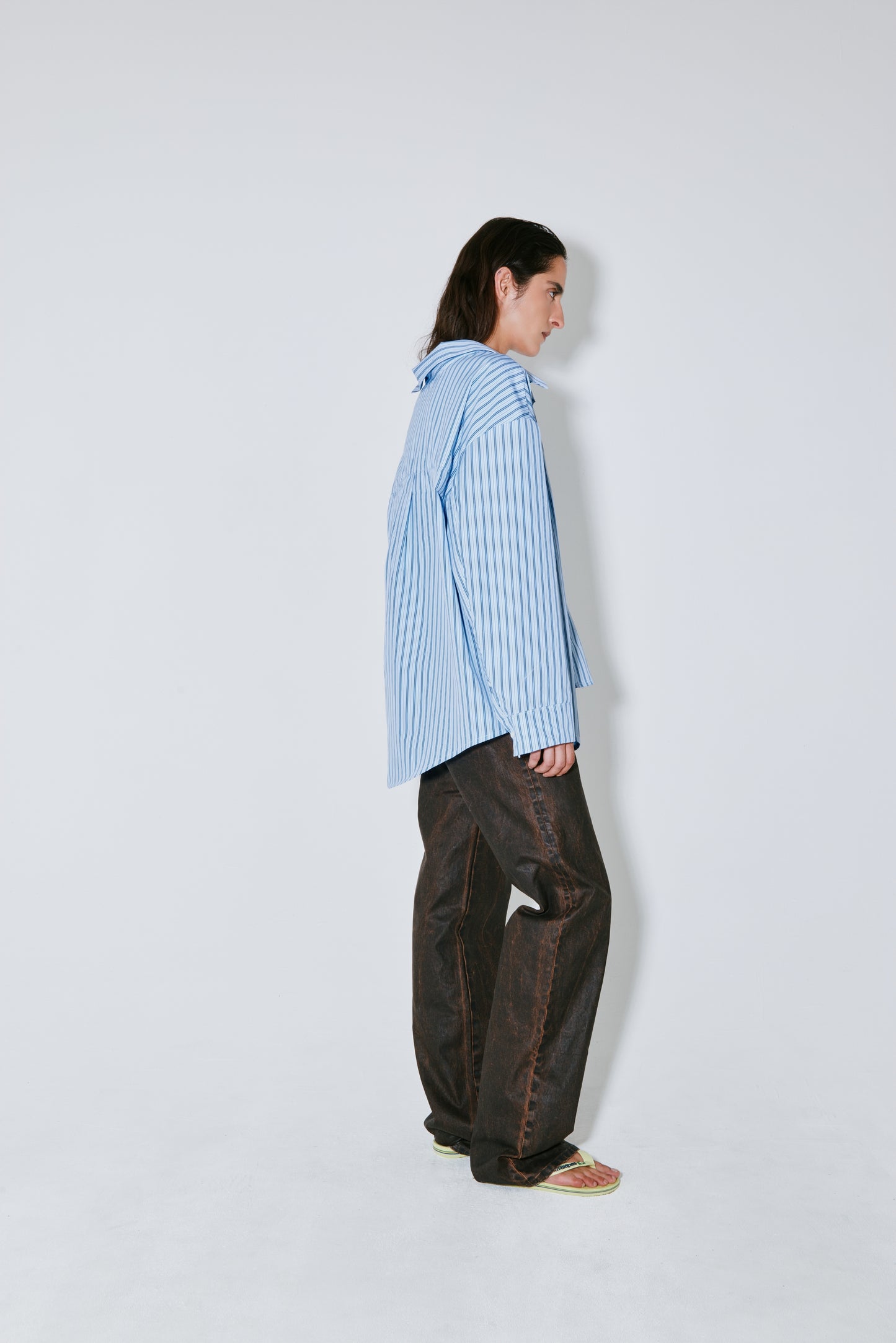 CHARLES shirt blue stripes