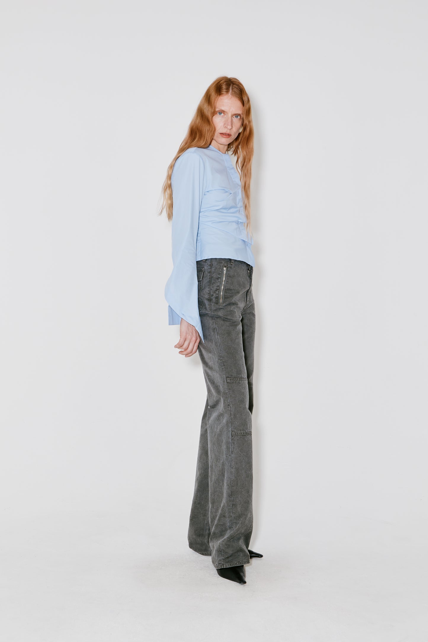 CHRISTAL shirt light blue