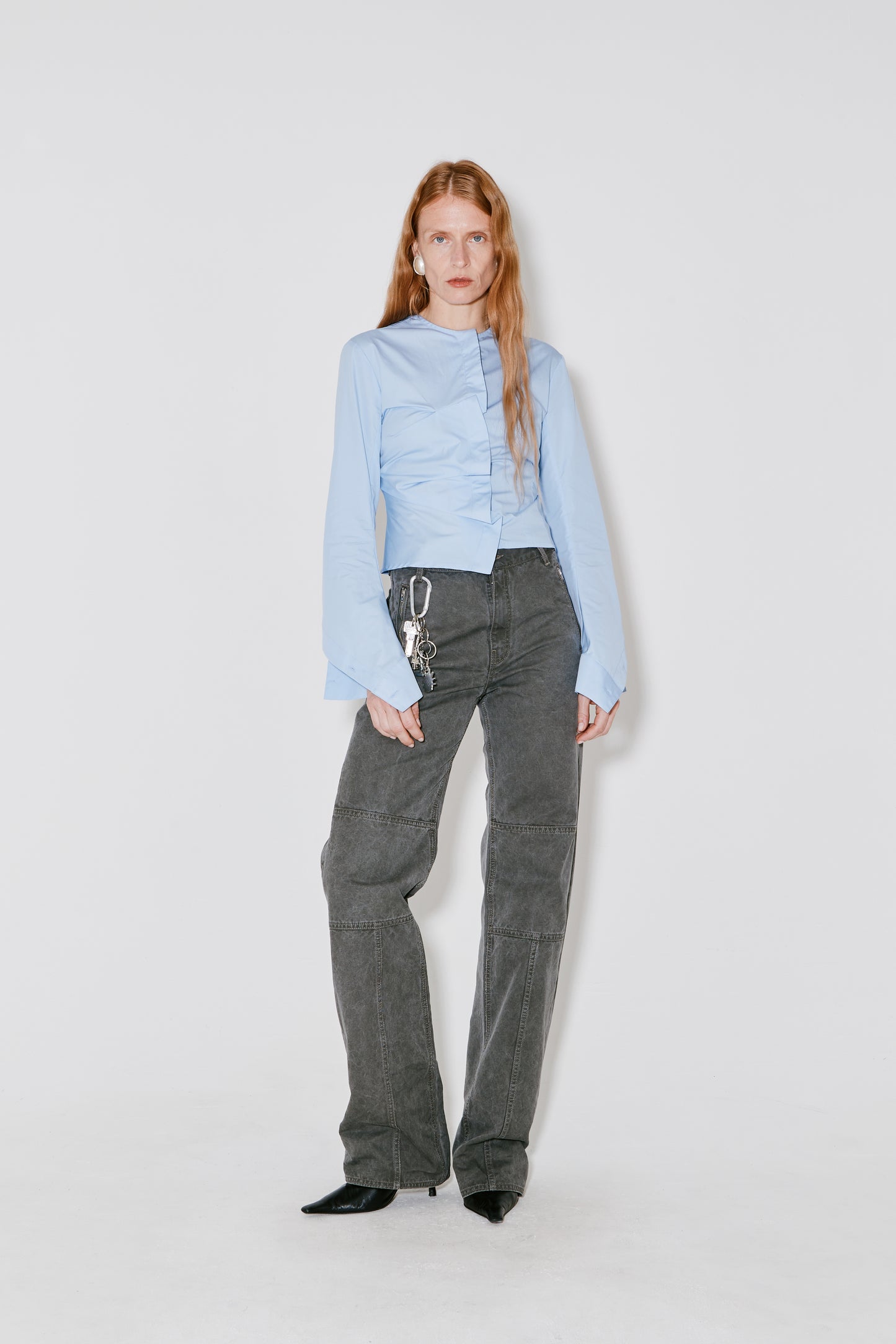 CHRISTAL shirt light blue