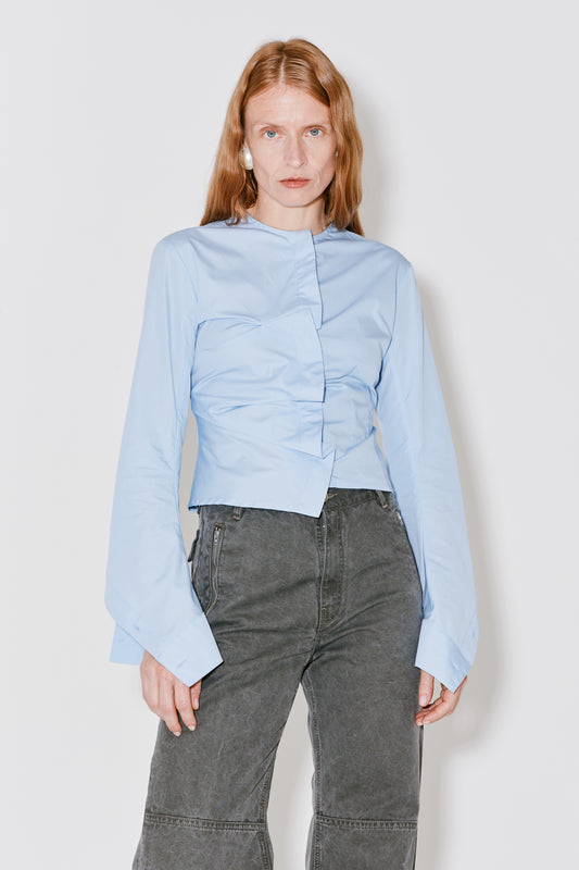 CHRISTAL shirt light blue