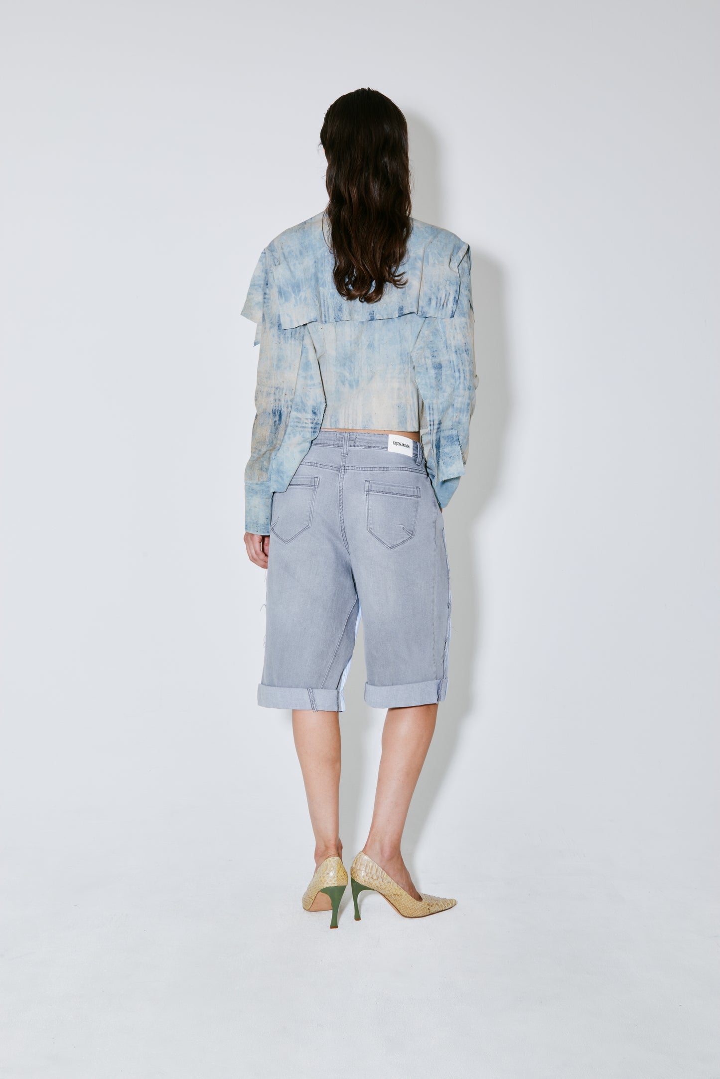 POL shorts light blue
