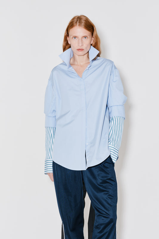 COSMO shirt blue green