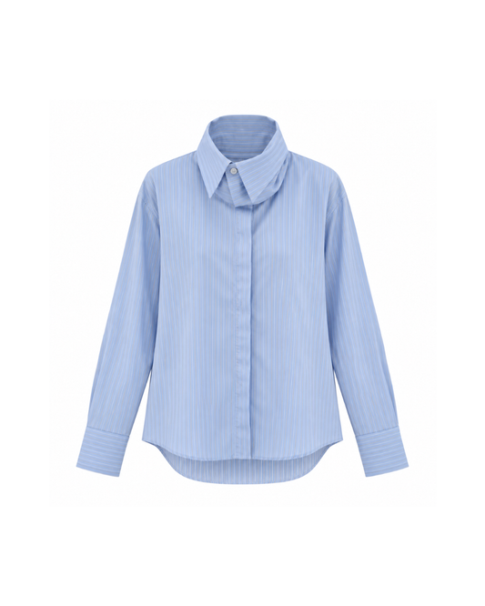 CRISTOBAL shirt blue stripes