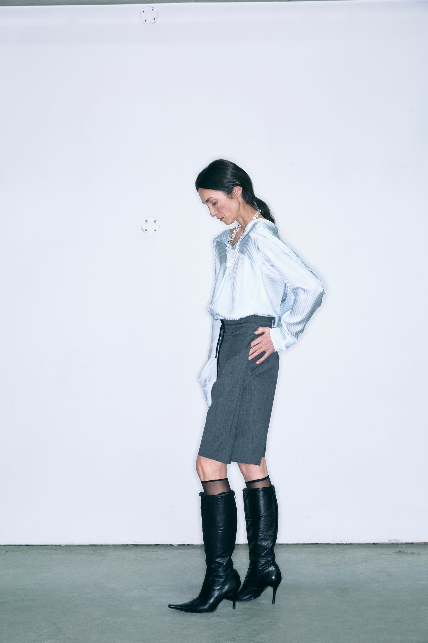 CRISTOBAL shirt white stripes