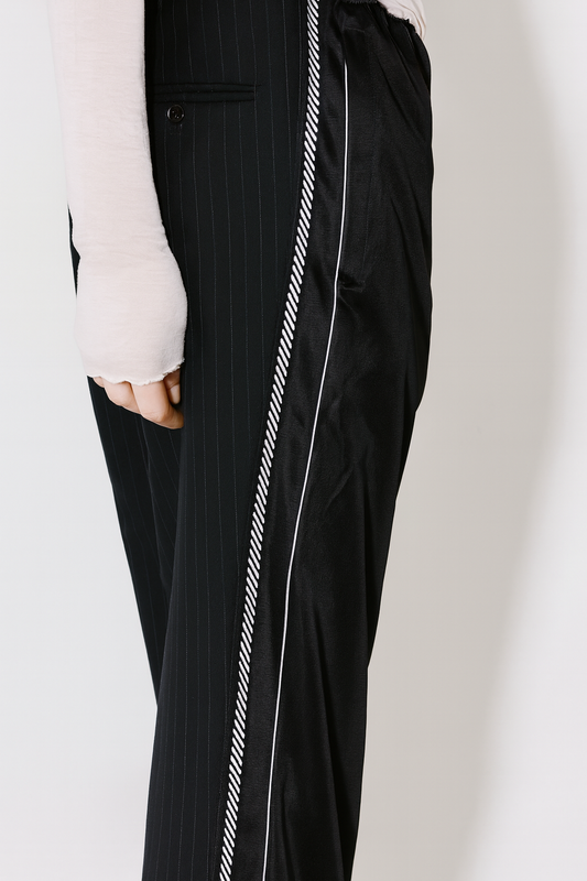 POLKA upcycled pants black