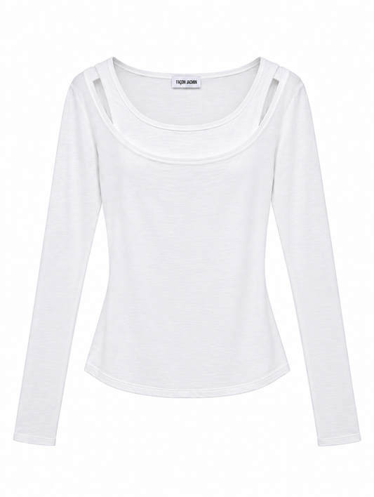TILDA top white