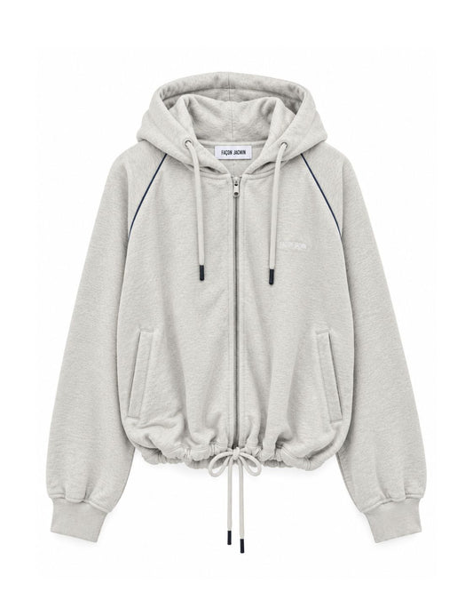 SOULWAX hoodie light grey