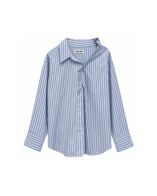 CHARLES shirt blue stripes