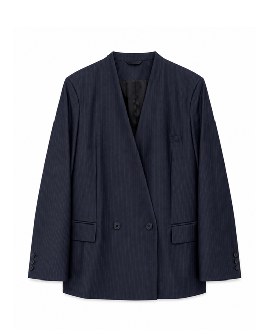 VOLKER navy blue-white stripes