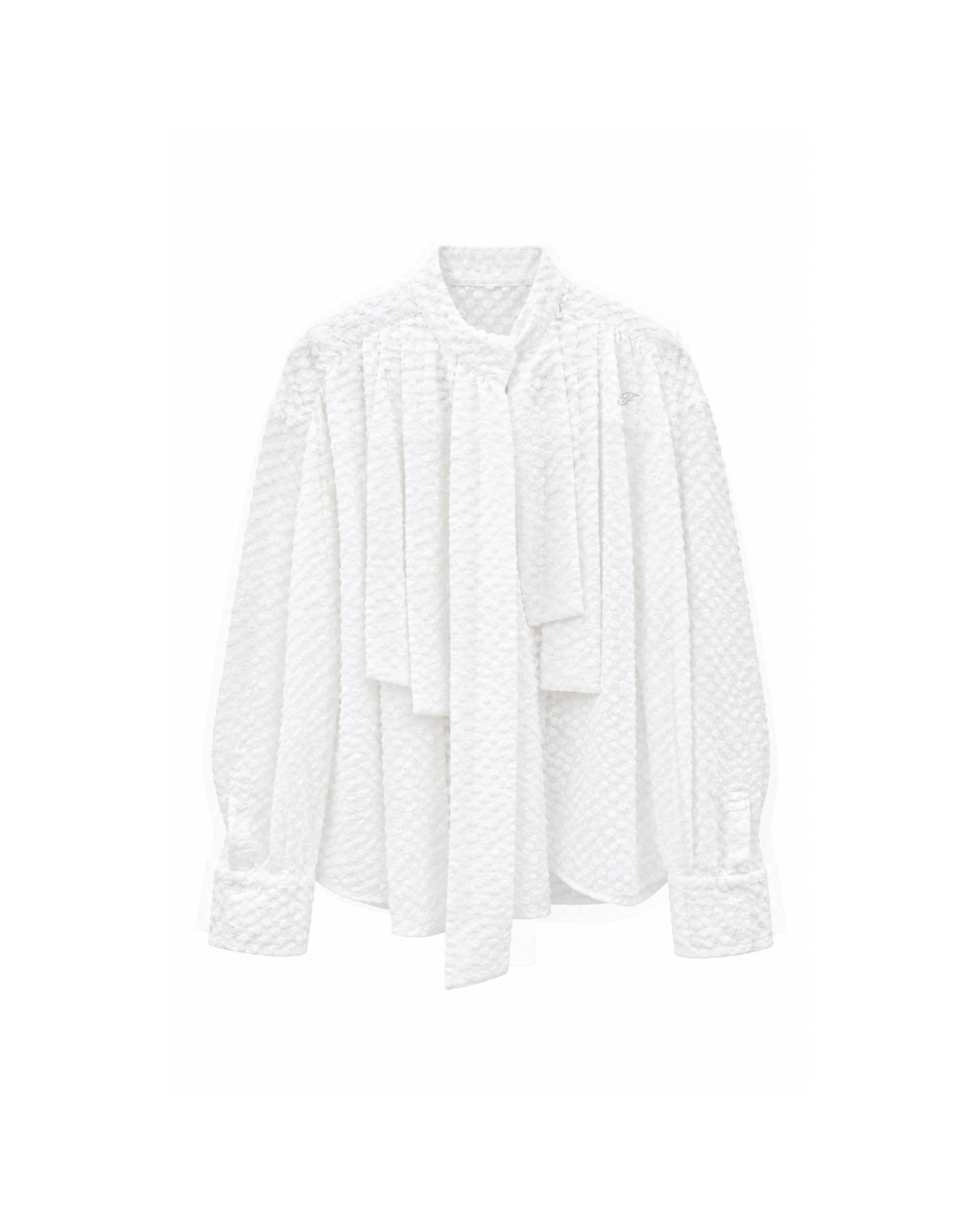 CARMEN shirt white polka dots