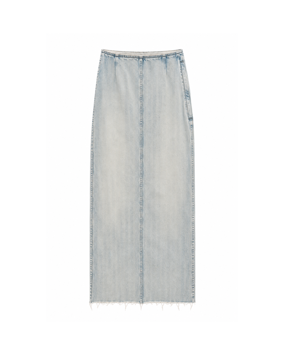 JINJI skirt light blue stripes