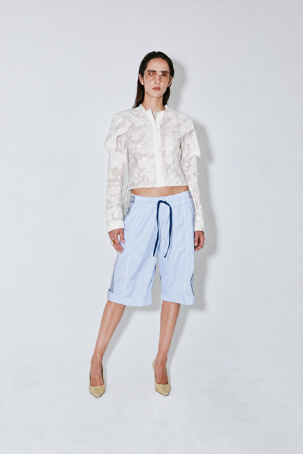 CONNER shirt white flower