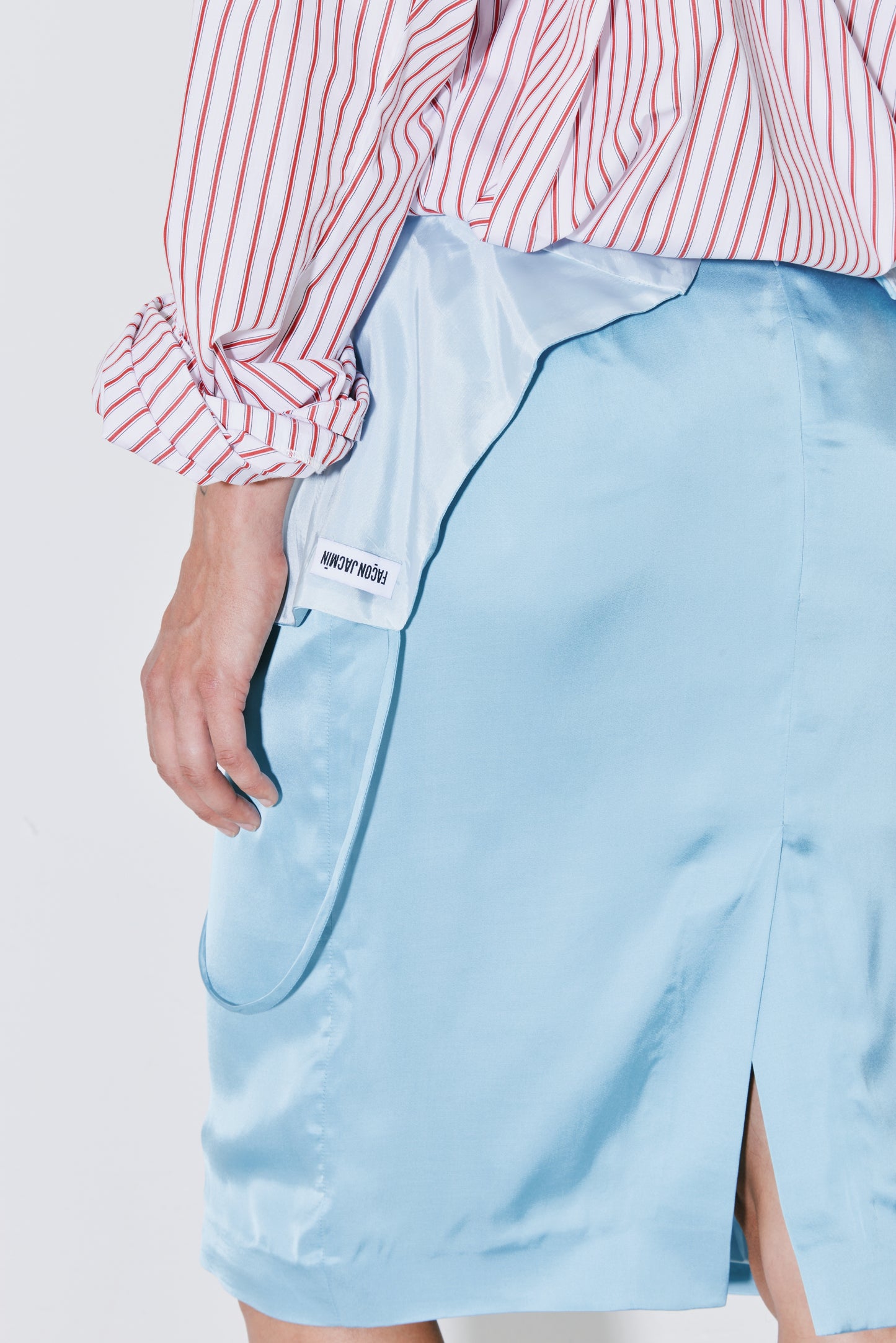 JACKIE skirt light blue