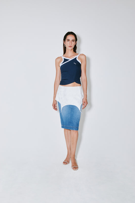 JACKIE skirt blue denim