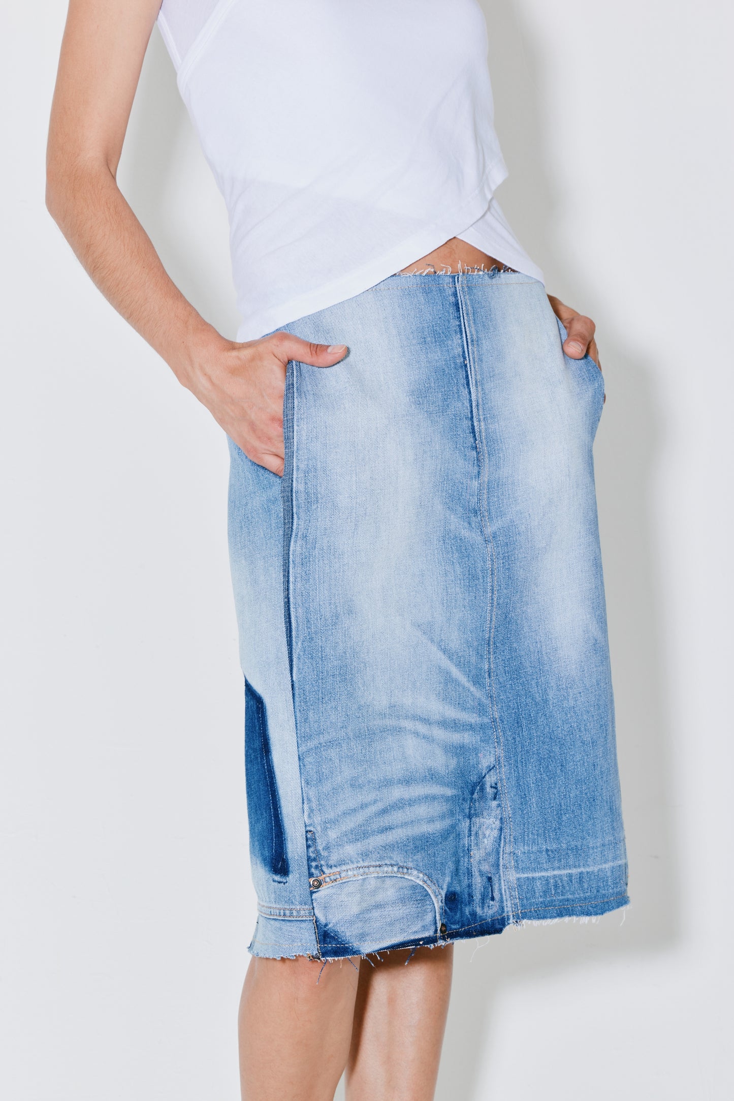 JILLE skirt light blue